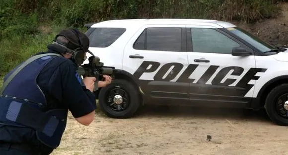 Ford makes police car doors that stop armor-piercing bullets