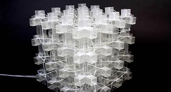New foldable material can change size, volume, shape