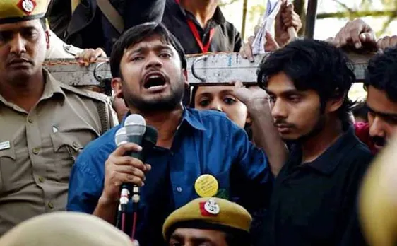 Four persons try to 'attack' Kanhaiya during march