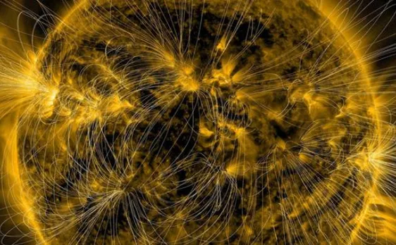 NASA releases mesmerizing image of Sunâ€™s magnetic field