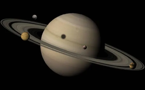 Moons of Saturn may have born after dinosaurs