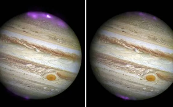 Solar storms trigger Jupiter's 'Northern Lights'