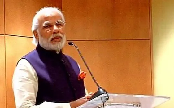 PM Narendra Modi meets Indian community in Saudi Arabia