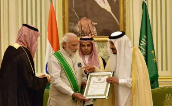 PM Narendra Modi conferred Saudi Arabia's highest civilian honour
