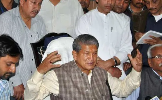 Harish Rawat accuses BJP of luring Congress MLAs; BJP rubbishes charge