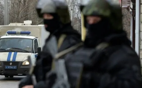 Two blasts outside police station in south Russia: police