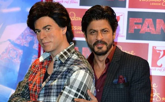 Shah Rukh Khan unveils 'Fan' inspired wax figure at Madame Tussauds