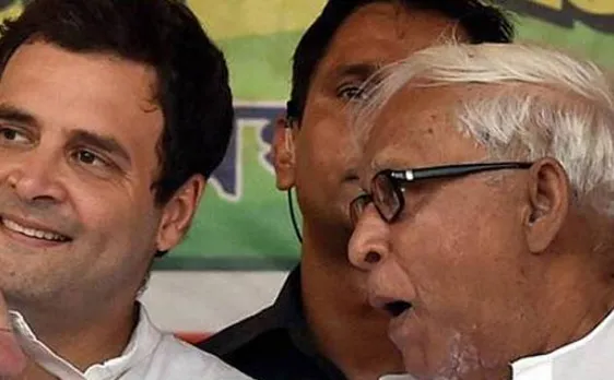 Buddhadeb, Rahul share stage, call for saving Bengal from TMC