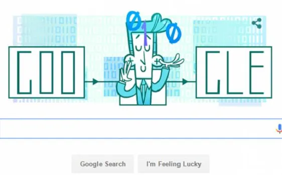 Google doodle honours father of information theory, Claude Shannnon on his 100th birthday