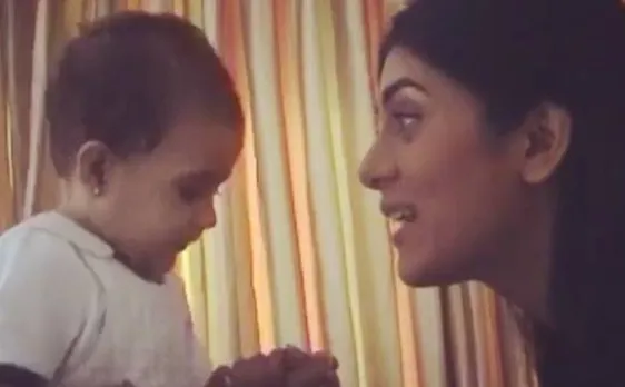 A day before, mother Sushmita Sen shares an awwdorable video of daughter's childhood