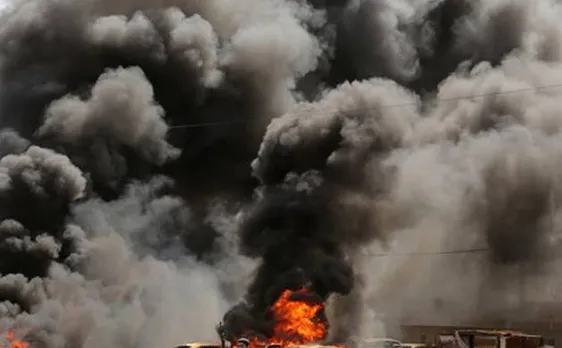 Car bomb blast at a market in Baghdad leaves 34 dead