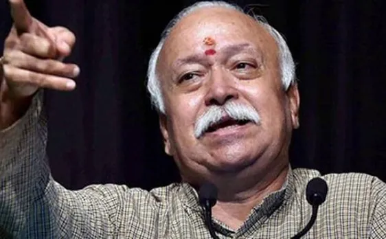 Bhagwat takes dip at Kumbh with members of tribal communities