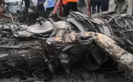 Chinese Naval fighter jet crashes in China; crew ejected safely