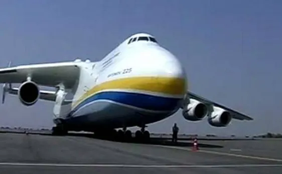 World's biggest plane Antonov An-225 Mriya lands in Hyderabad