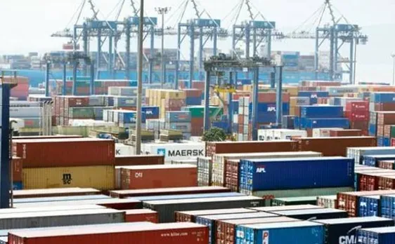 Exports contracts for 17th month; trade deficit narrows