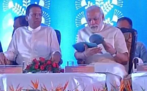 Sri Lankan President Maithripala Sirisena, PM Narendra Modi release 'Simhastha Declaration' in Ujjain