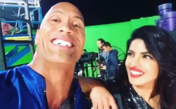 Watch: Dwayne 'The Rock' Johnson selfie video with Priyanka Chopra canâ€™t be missed!