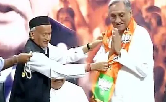 Nine rebel Congress leaders including Vijay Bahuguna join BJP