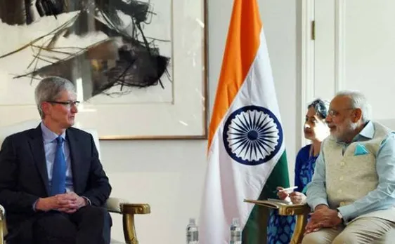 Apple's Cook meets PM Narendra Modi; discusses manufacturing possibilities