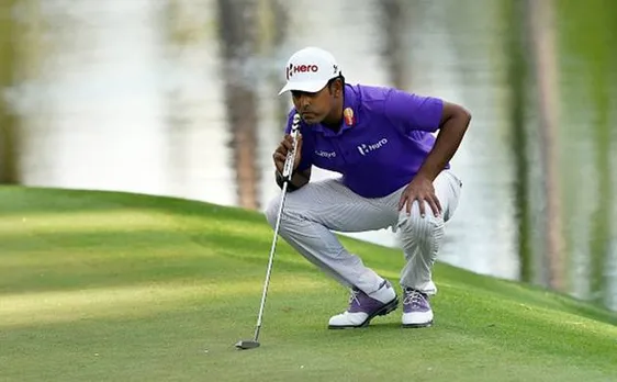 Anirban Lahiri survives roller-coaster round to make cut