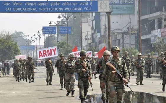 Jat quota agitation: Security tightened in Delhi-Haryana border areas as protests resume