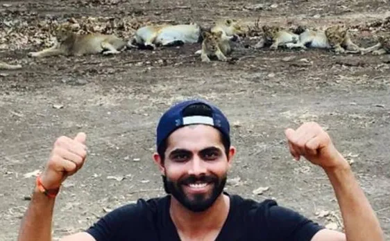 Ravindra Jadeja in trouble for taking selfie with lions at Gir wildlife sanctuary