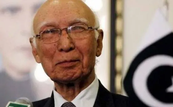 India always tried to maintain its hegemony in South Asia: Sartaj Aziz