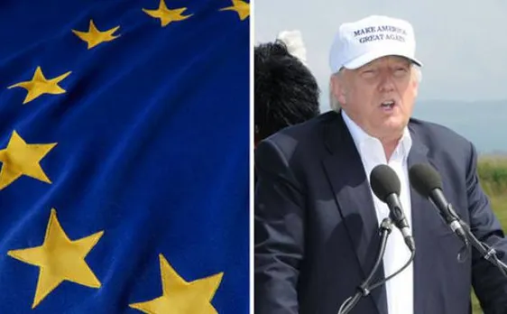 Protesters storm Donald Trump golf course in Scotland