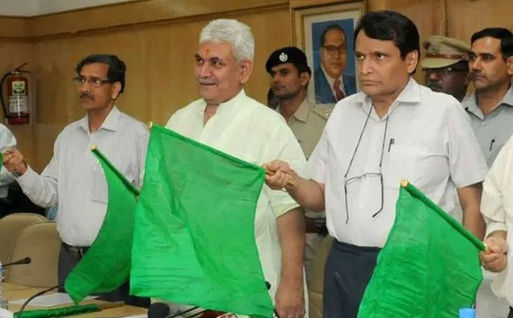 Railways Minister Suresh Prabhu flags off Patna-Ara train service