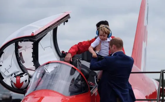 Prince George makes first official appearance