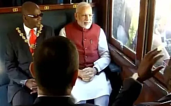 PM Narendra Modi retraces Mahatma Gandhi's train journey in South Africa