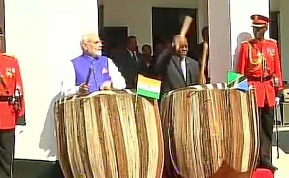 PM Narendra Modi in Tanzania: Shows off drumming skills, holds talks with President Magufuli