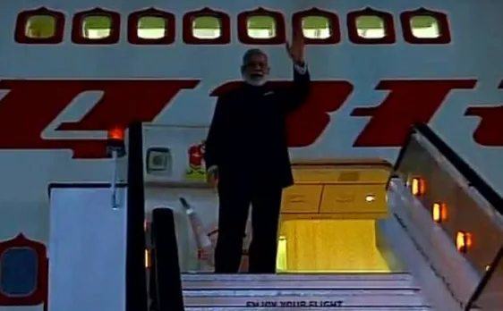 PM Modi leaves for India after concluding four-nation tour