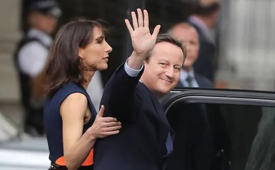 David Cameron leaves Downing Street for last time as UK PM