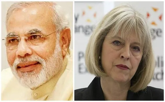 PM Modi congratulates Theresa May on taking over as the new UK PM