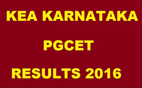 Karnataka KEA PGCET Results 2016 Declared; check @kea.kar.nic.in