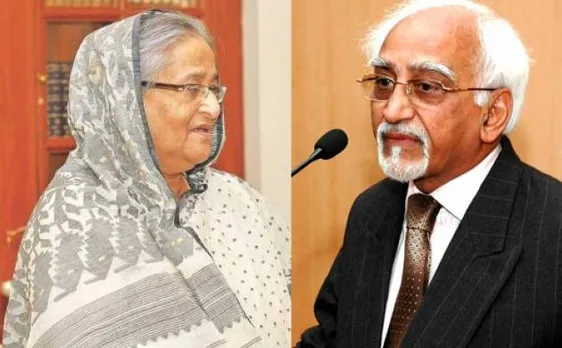 Hamid Ansari meets Bangladesh PM Hasina, discusses bilateral ties