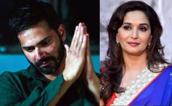 Madhuri Dixit dubs Varun Dhawan as a notorious kid