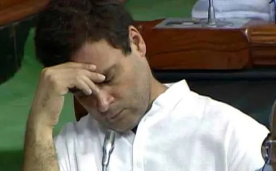 Rahul Gandhi caught sleeping in Lok Sabha during debate on Gujarat Dalit assault