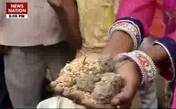 Congress protests over adulterated wheat given to flood victims