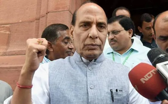 Will form panel to review pallet gun use, says Rajnath Singh in Parliament
