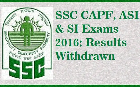 The revised results of Sub Inspector, Central Armed Police Forces declared by SSC