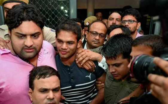 Narsingh Yadav's father protests, demands 'high-level' probe