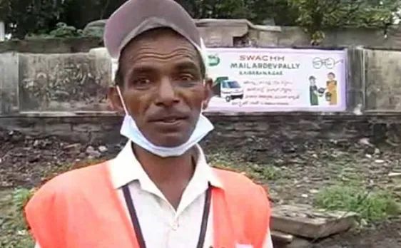 Hyderabad sanitation worker gets award for not taking a single leave in 16 years