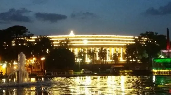 Parliament House dazzles with LED lights
