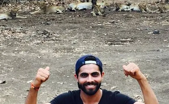 Lion selfie case: Ravindra Jadeja pays Rs 20,000 penalty