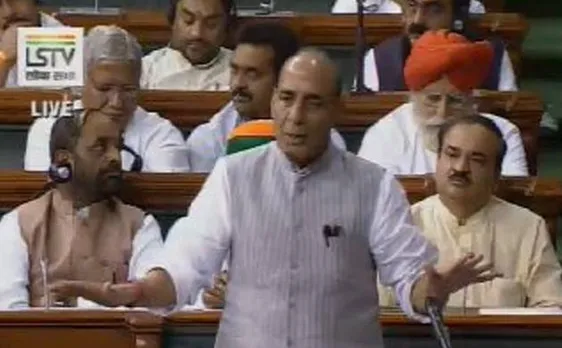 Dalit issue should not be politicised, says Rajnath Singh in Lok Sabha