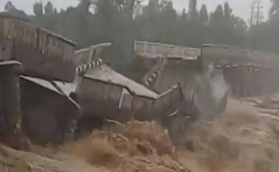 Rains continue to lash Himachal Pradesh, 44-yr-old bridge washed away