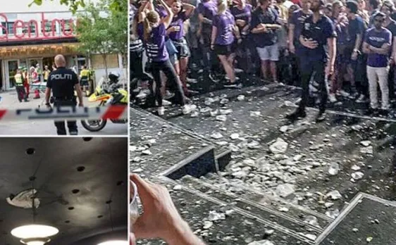15 injured as Oslo concert venue ceiling collapses
