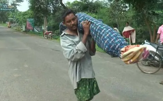 Odisha: Tribal man carries wifeâ€™s body for 10 km after he failed to get a vehicle